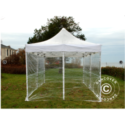 FleXtents PRO Steel 4x6m inkl 8st sidovggar