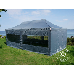 FleXtents PRO Steel 4x8m inkl 6st sidovggar