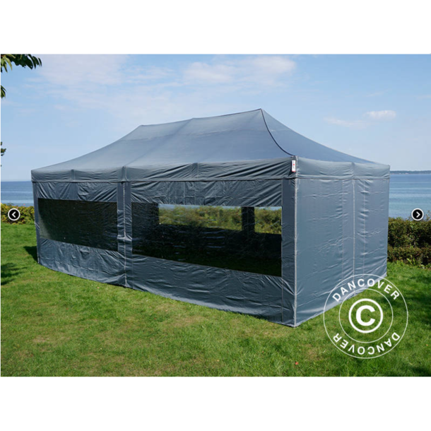 FleXtents PRO Steel 4x8m inkl 6st sidovggar