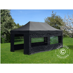 FleXtents PRO Steel 4x8m inkl 6st sidovggar