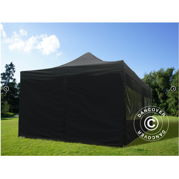 FleXtents PRO Steel 4x8m inkl 6st sidovggar