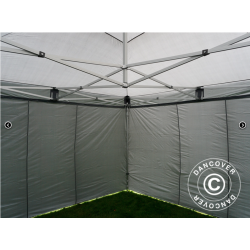 FleXtents PRO Steel 4x8m inkl 6st sidovggar