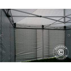 FleXtents PRO Steel 4x8m inkl 6st sidovggar