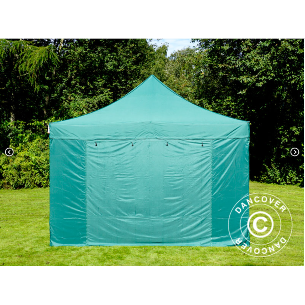 FleXtents PRO Steel 4x8m inkl 6st sidovggar