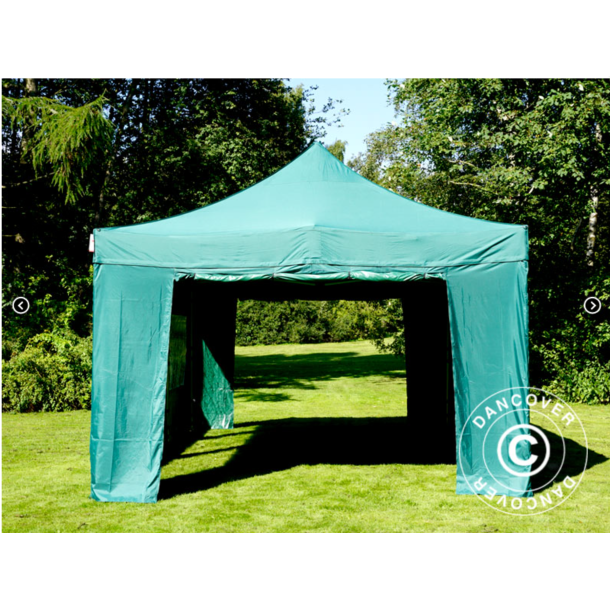 FleXtents PRO Steel 4x8m inkl 6st sidovggar