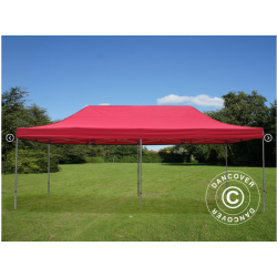 FleXtents PRO Steel 4x8m inkl 6st sidovggar