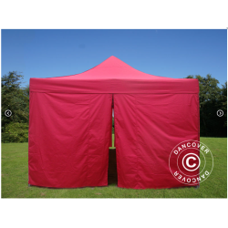 FleXtents PRO Steel 4x8m inkl 6st sidovggar