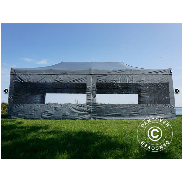 FleXtents PRO Steel 4x8m inkl 6st sidovggar