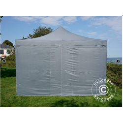 FleXtents PRO Steel 4x8m inkl 6st sidovggar