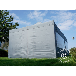 FleXtents PRO Steel 4x8m inkl 6st sidovggar