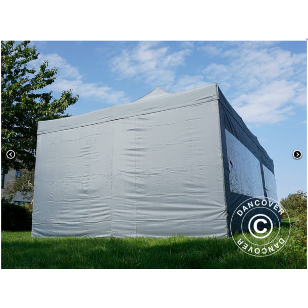 FleXtents PRO Steel 4x8m inkl 6st sidovggar