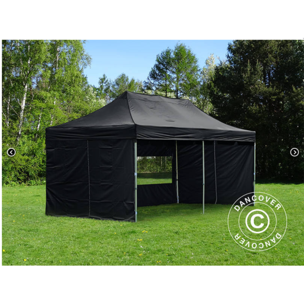 FleXtents PRO Steel 4x8m inkl 6st sidovggar