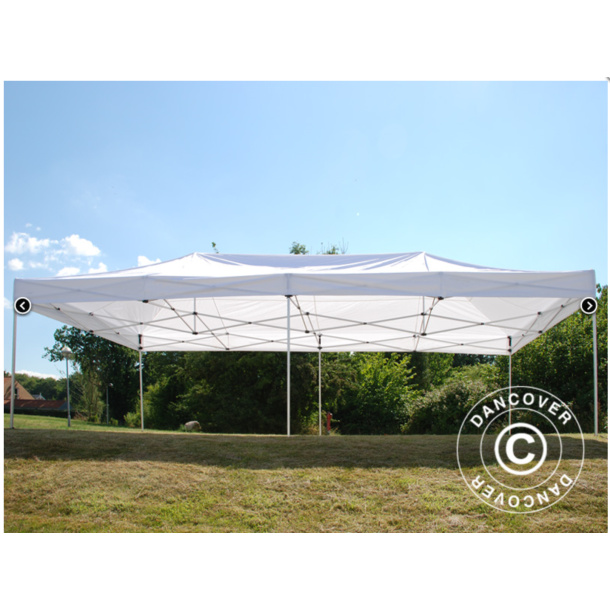 FleXtents PRO Steel 4x8m inkl 6st sidovggar