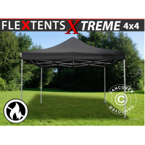 Snabbtlt FleXtents Extreme 4x4m, Flamhmmande