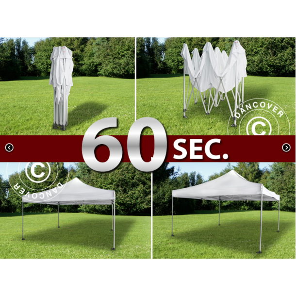 Snabbtlt FleXtents Extreme 4x4m, Flamhmmande