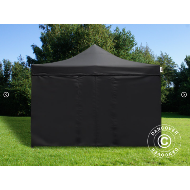 Snabbtlt FleXtents Extreme 4x4m inkl 4st sidovggar, Flamhmmande