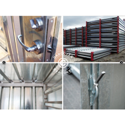 Frrdscontainer 4x2,2x2,2m, Orion 