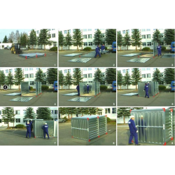 Frrdscontainer 4x2,2x2,2m, Orion 