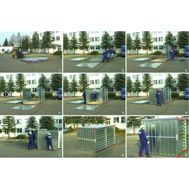 Frrdscontainer 6x2,2x2,2m, Orion 