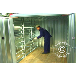 Vggskenor - Stll fr hyllor till container Orion