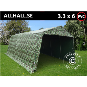 Garagetlt PRO 3,3x6,0x2,4m PVC Kamouflage
