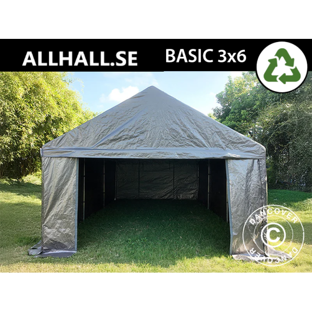 F�rvaringst�lt Basic 3x6m PE 300, Gr�