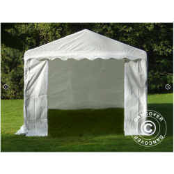 Frvaringstlt Basic 2-i-1,  4x6m PE, Vit