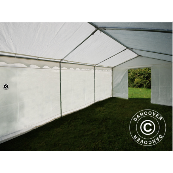 Frvaringstlt Basic 2-i-1,  4x6m PE, Vit