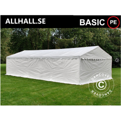 Frvaringstlt Basic 2-i-1,  4x8m PE, Vit