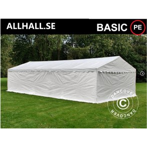 Frvaringstlt Basic 2-i-1,  4x8m PE, Vit