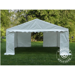 Frvaringstlt Basic 2-i-1,  5x6m PE, Vit