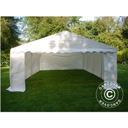 Frvaringstlt Basic 2-i-1,  6x12m PE, Vit