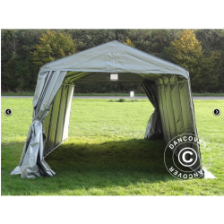 Garagetlt Basic 3,3x4,8x2,4m PE, Gr