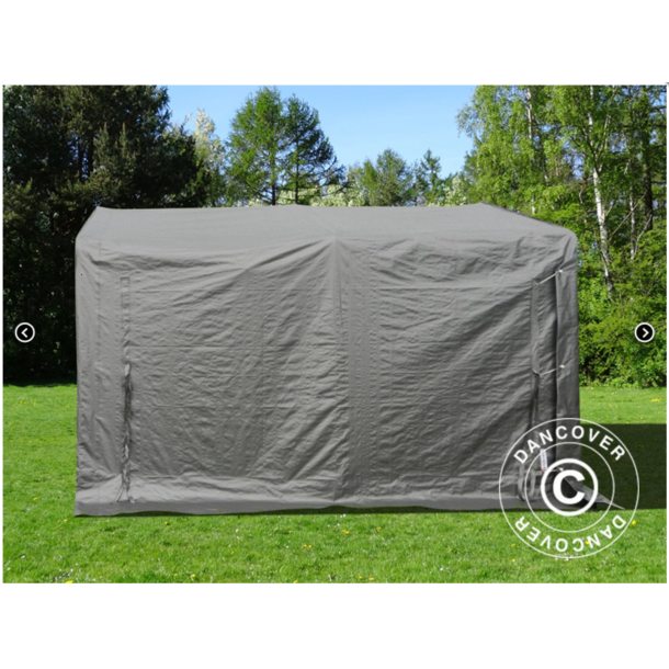 Garagetlt Basic 3,3x4,8x2,4m PE, Gr