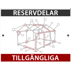 Garagetlt Basic 3,3x4,8x2,4m PE, Gr