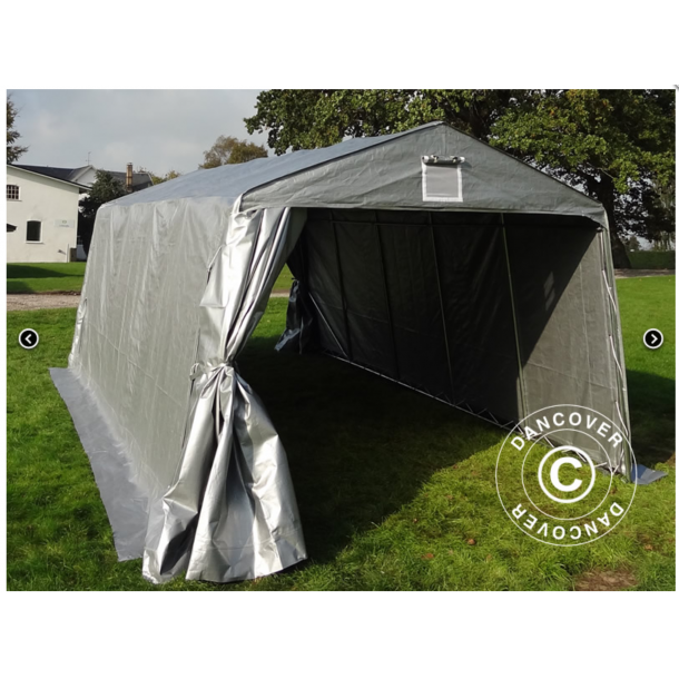 Garagetlt Basic 3,3x4,8x2,4m PE, Gr