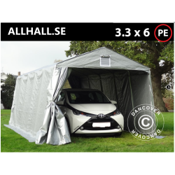 Garagetlt PRO 3,30x6,00x2,4m PE Gr