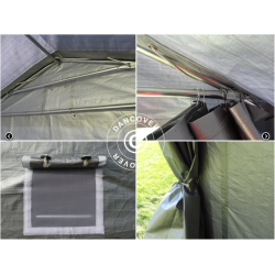 Garagetlt PRO 3,30x6,00x2,4m PE Gr