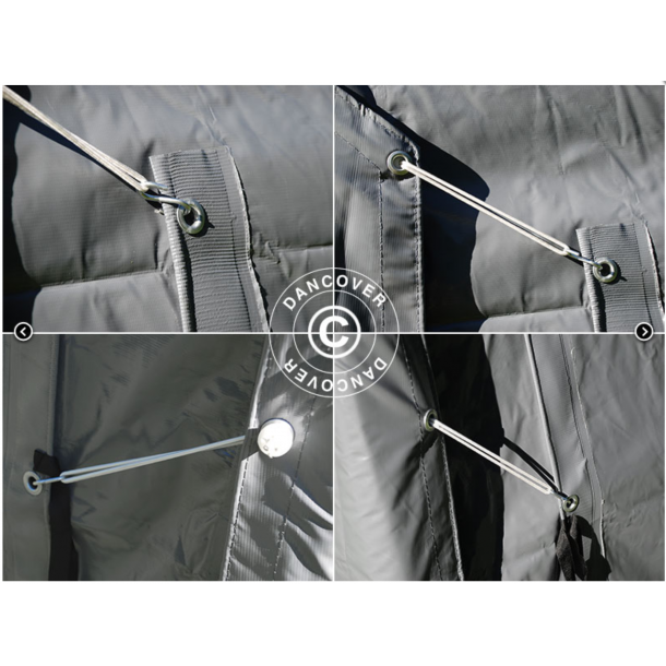  Garagetlt PRO 3,3x6,0x2,4m PVC