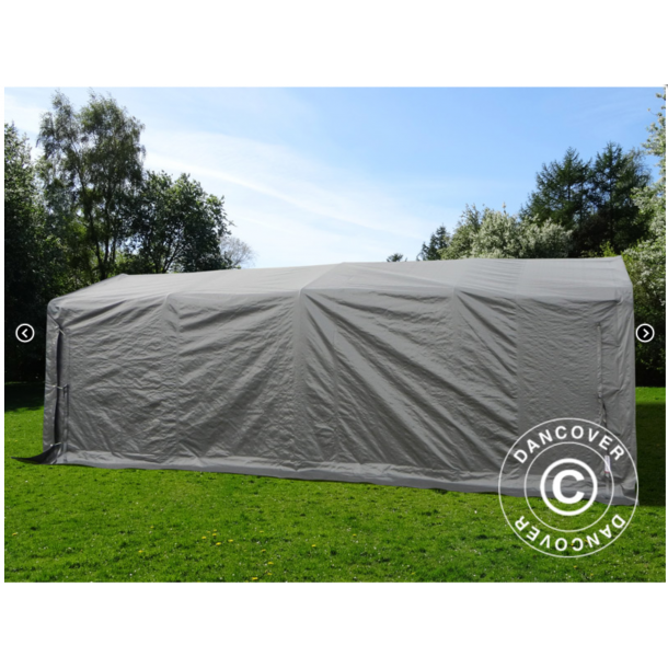 Garagetlt Basic 3,3x7,2x2,4m PE, Gr