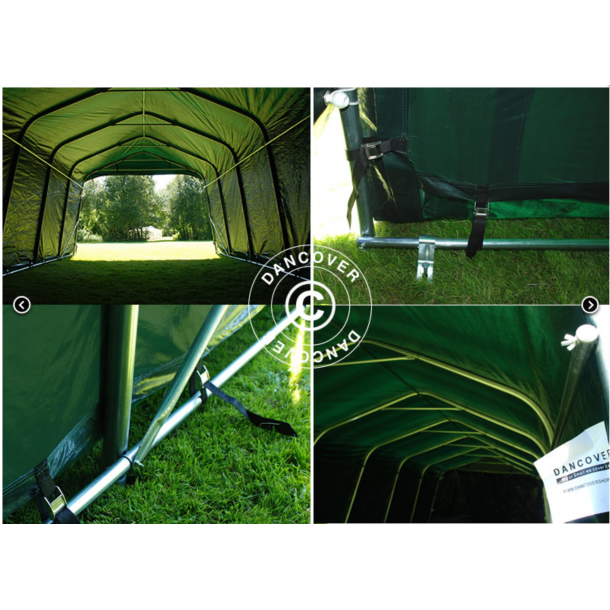 Garagetlt PRO 3,6x4,8x2,68m PVC Grn