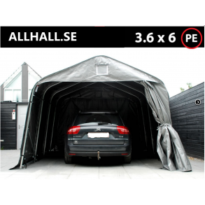 Garagetlt PRO 3,6x6,0x2,68m PE 300g, Gr