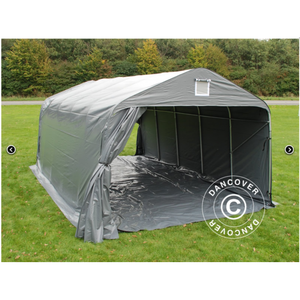 Garagetlt PRO 3,6x6,0x2,68m PE 300g med golvduk, Gr