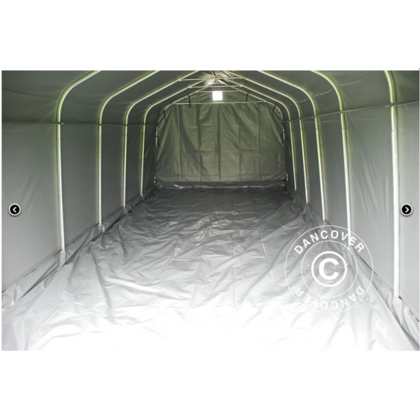 Garagetlt PRO 3,6x6,0x2,68m PE 300g med golvduk, Gr