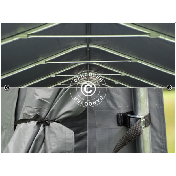 Garagetlt PRO 3,6x6,0x2,68m PVC med golvduk