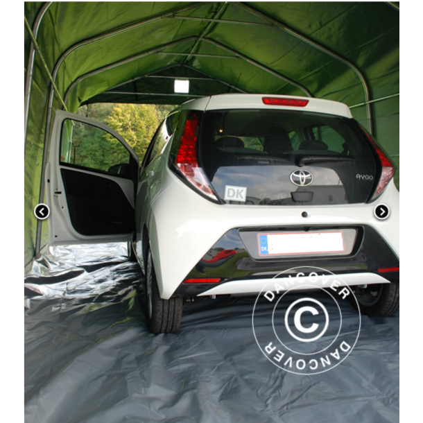 Garagetlt PRO 3,6x6,0x2,68m PVC med golvduk