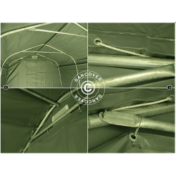 Garagetlt PRO 3,6x6,0x2,68m PVC med golvduk