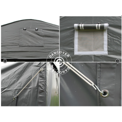 Garagetlt PRO 3,6x6,0x2,68m PVC med golvduk