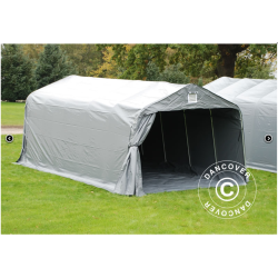 Garagetlt PRO 3,6x7,2x2,68m PE 300g med golvduk, Gr