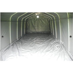 Garagetlt PRO 3,6x7,2x2,68m PE 300g med golvduk, Gr